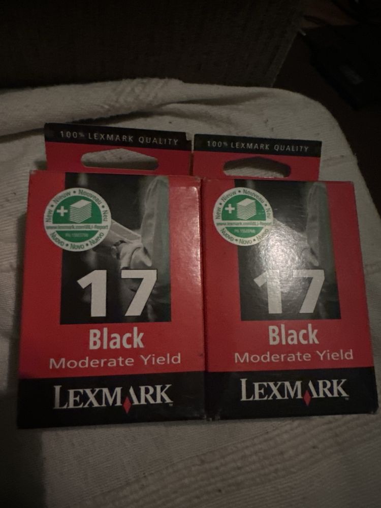 Tinteiros impressora Lexmark 17 conjunto 2