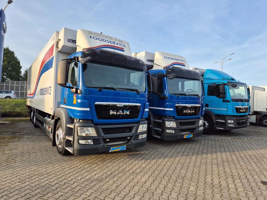 MAN TGS 26.320 / NAJLEPSZA OFERTA 3 OSIOWEJ CHŁODNI / E5 / FRIGOBLOCK 4 / SILNIK D20 - NAJLEPSZY!  Najtańsze w Europie! 2 sztuki, 24 EP,1 wł, Serwisowany, Bezwypadkowe