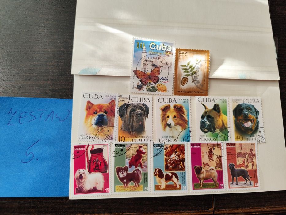 Znaczki pocztowe nr5