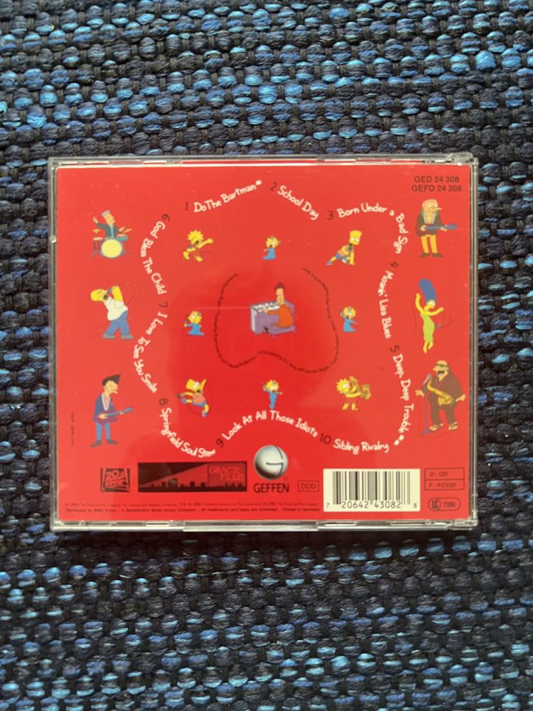 CD Simpsons Sing the Blues