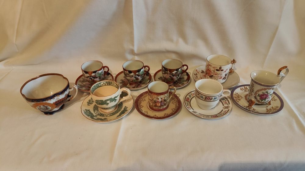 Chávenas de café