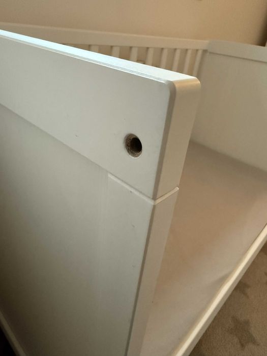 Zestaw mebli dziecięcych IKEA SUNDVIK szafa, łóżko, przewijak, dodatki