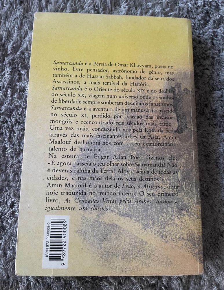 Livro  Samarcanda