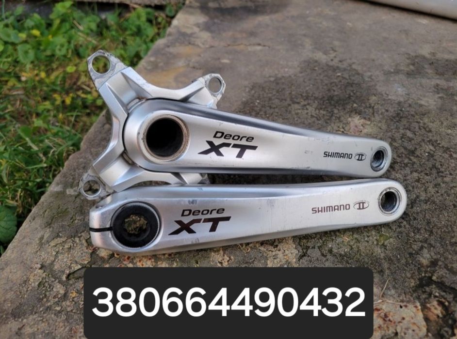 Шатуни Shimano Deore XT M770