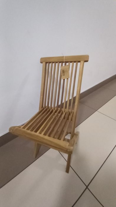 Krzeslo składane dzieciece nowe