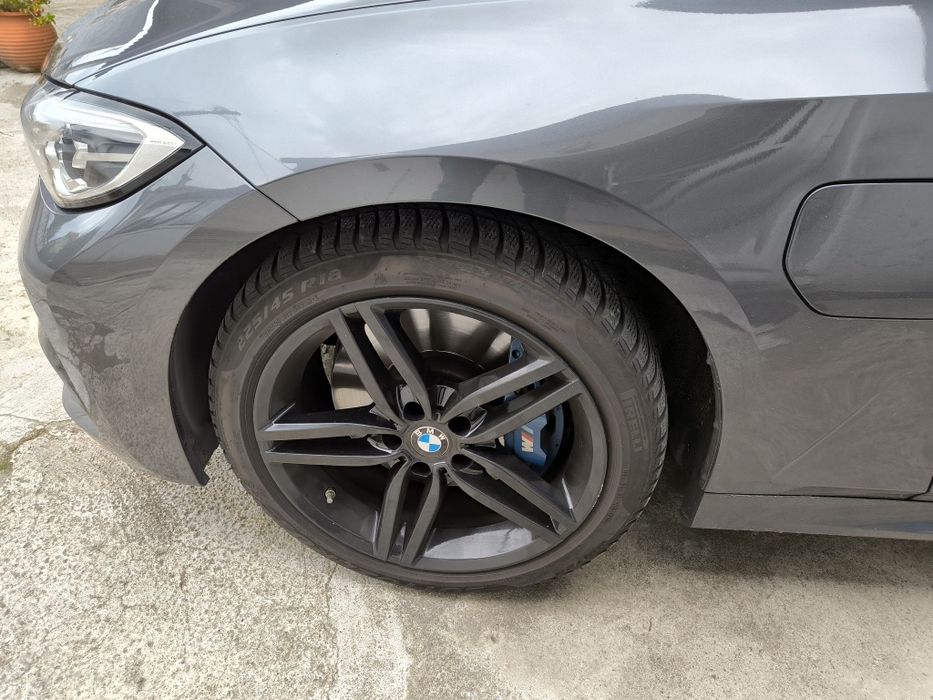 4 Jantes BMW + 4 pneus Pirelli winter Sottozero 3 run flat 225/45 R18