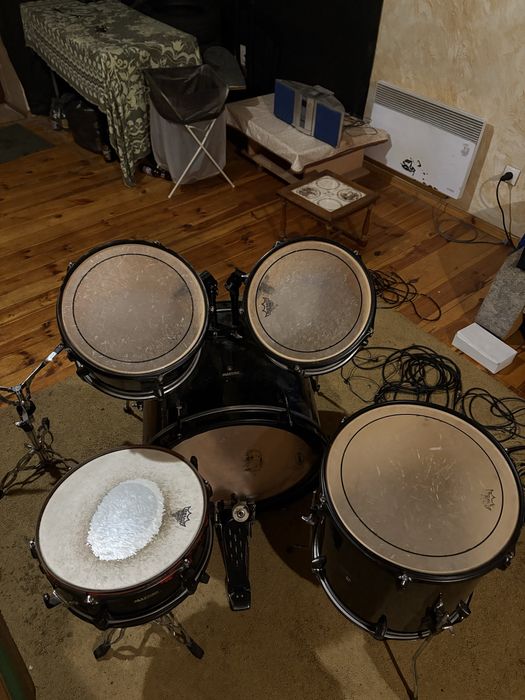 Ударна установка MaxTone + стійка під робочий