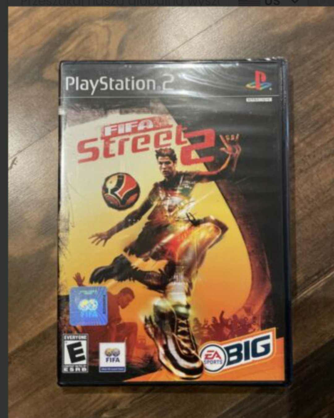 Gra FIFA street 2 na PlayStation 2 ps2