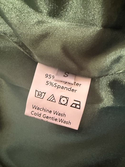 Leather Jacket ERD Green S