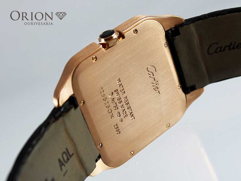 Cartier Santos-Dumont – Ouro Rosa 18K