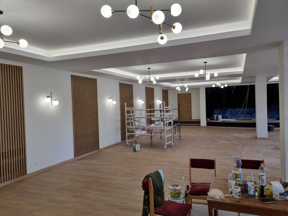 Instalacja hydraulika, wentylacja, wykończenia wnętrz, budowa domu