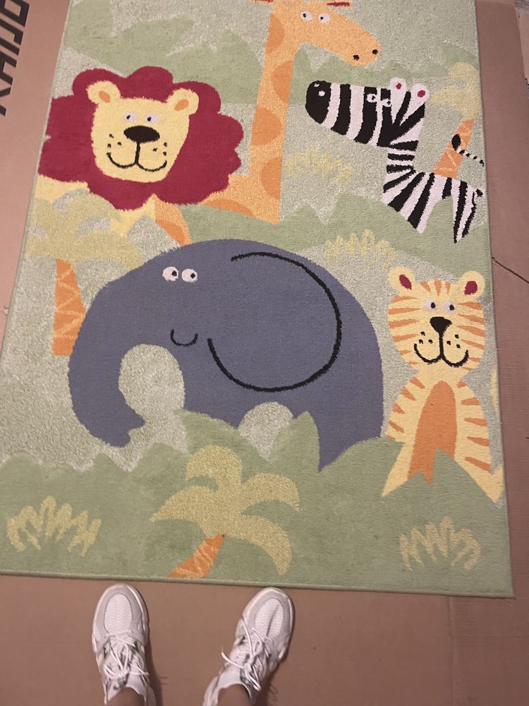 Tapete com animais
