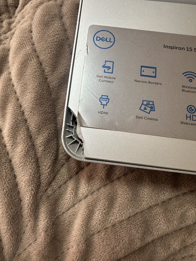 Dell inspiron 5584 i7/256gb/8gb сенсорний