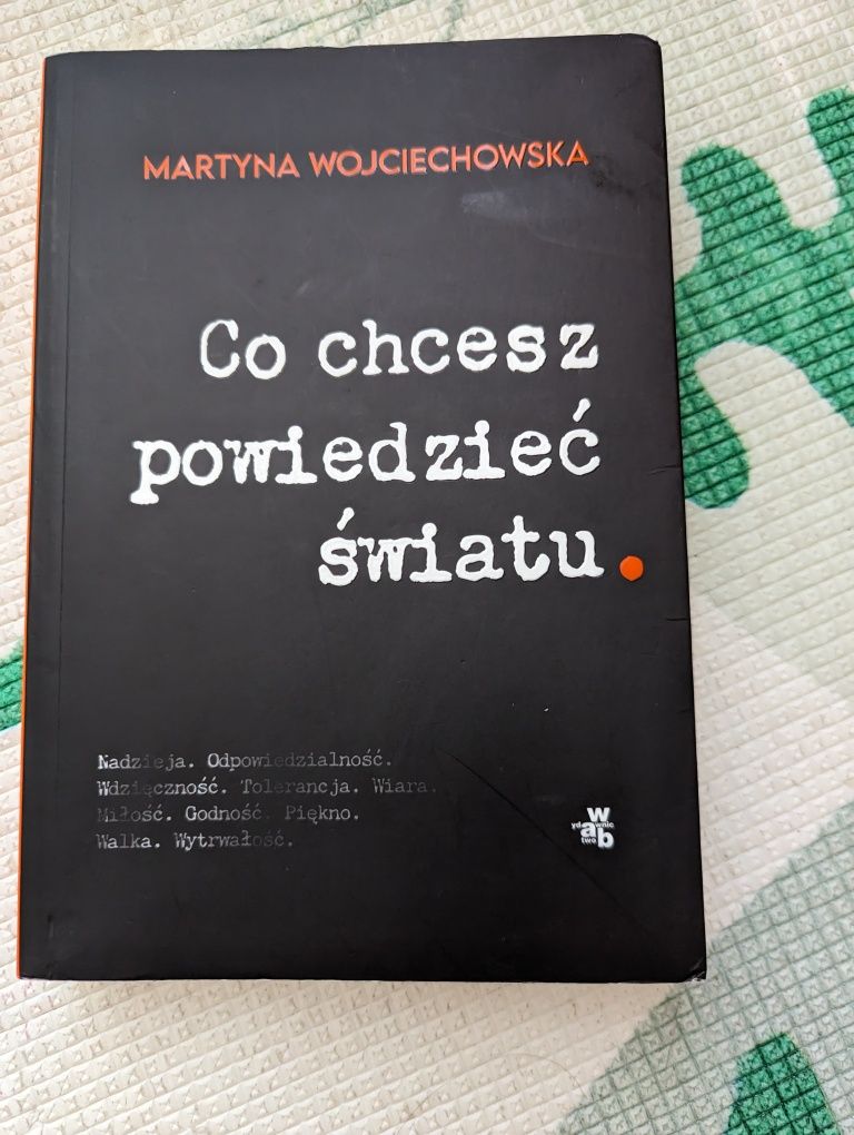 Co chcesz powiedzieć światu. M. Wojciechowska