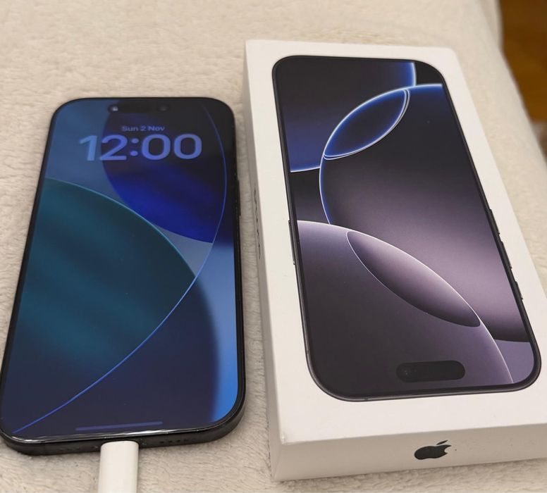 iPhone 16 Pro 256GB Preto — Em Bom Estado