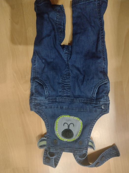 Ogrodniczki dżinsowe