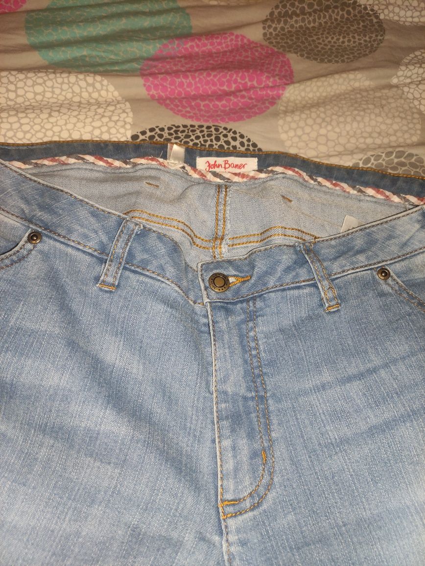 Damskie spodnie jeansowe Bonprix 52