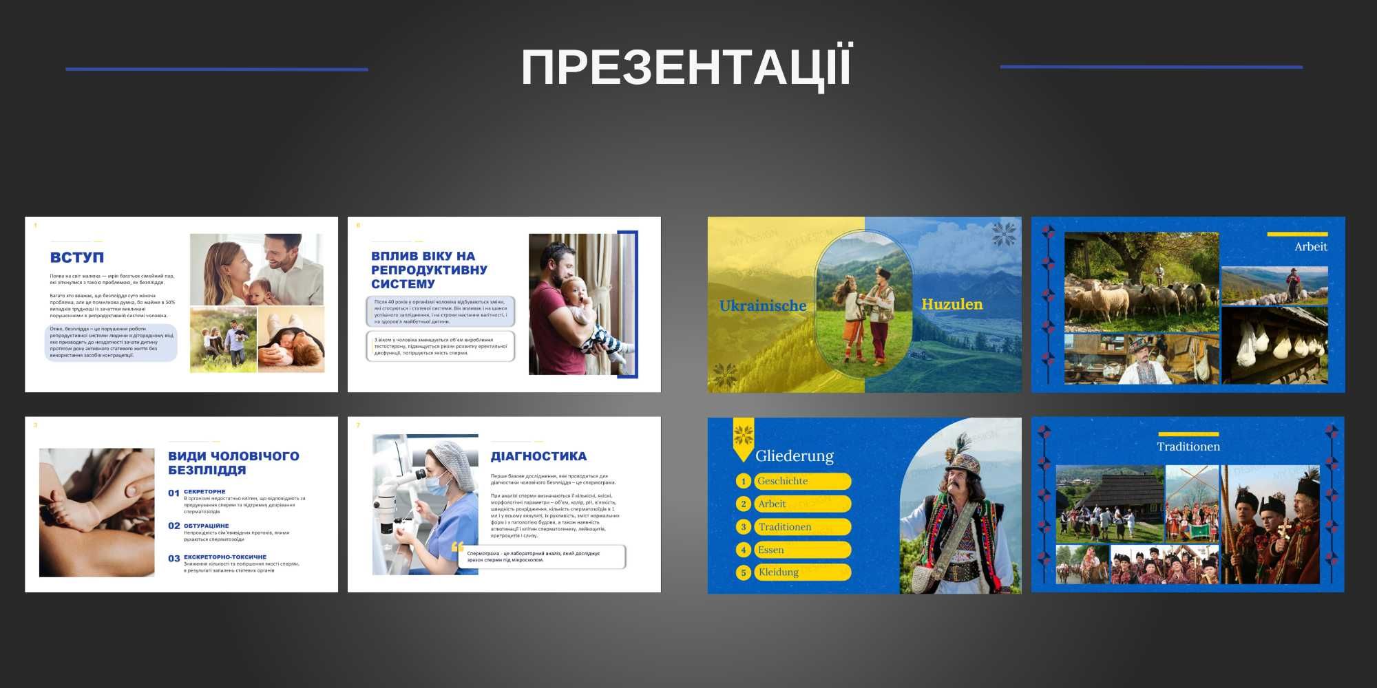 Презентації на замовлення постери креативи
