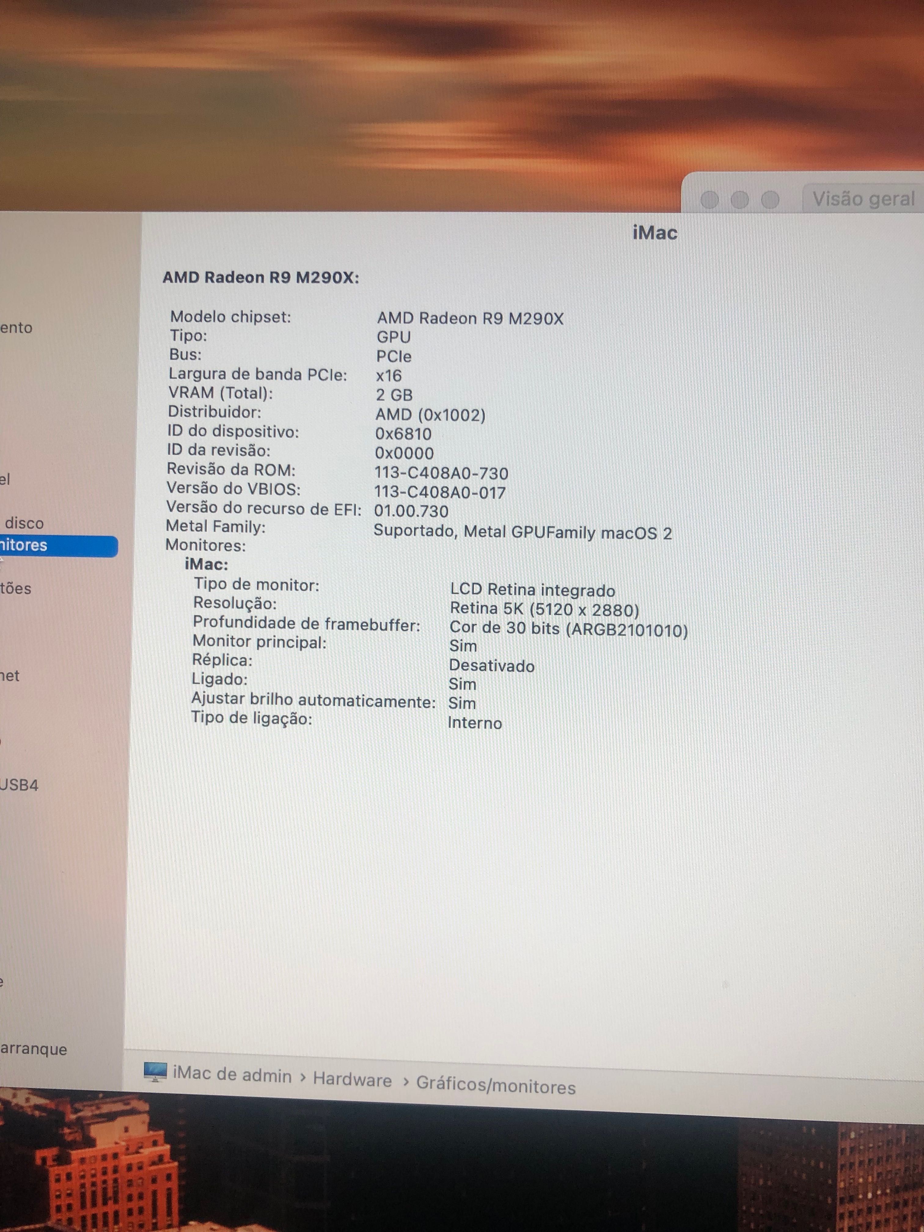 iMac 27" 5k Fusion Drive Magic Keyboard Magic mouse 2