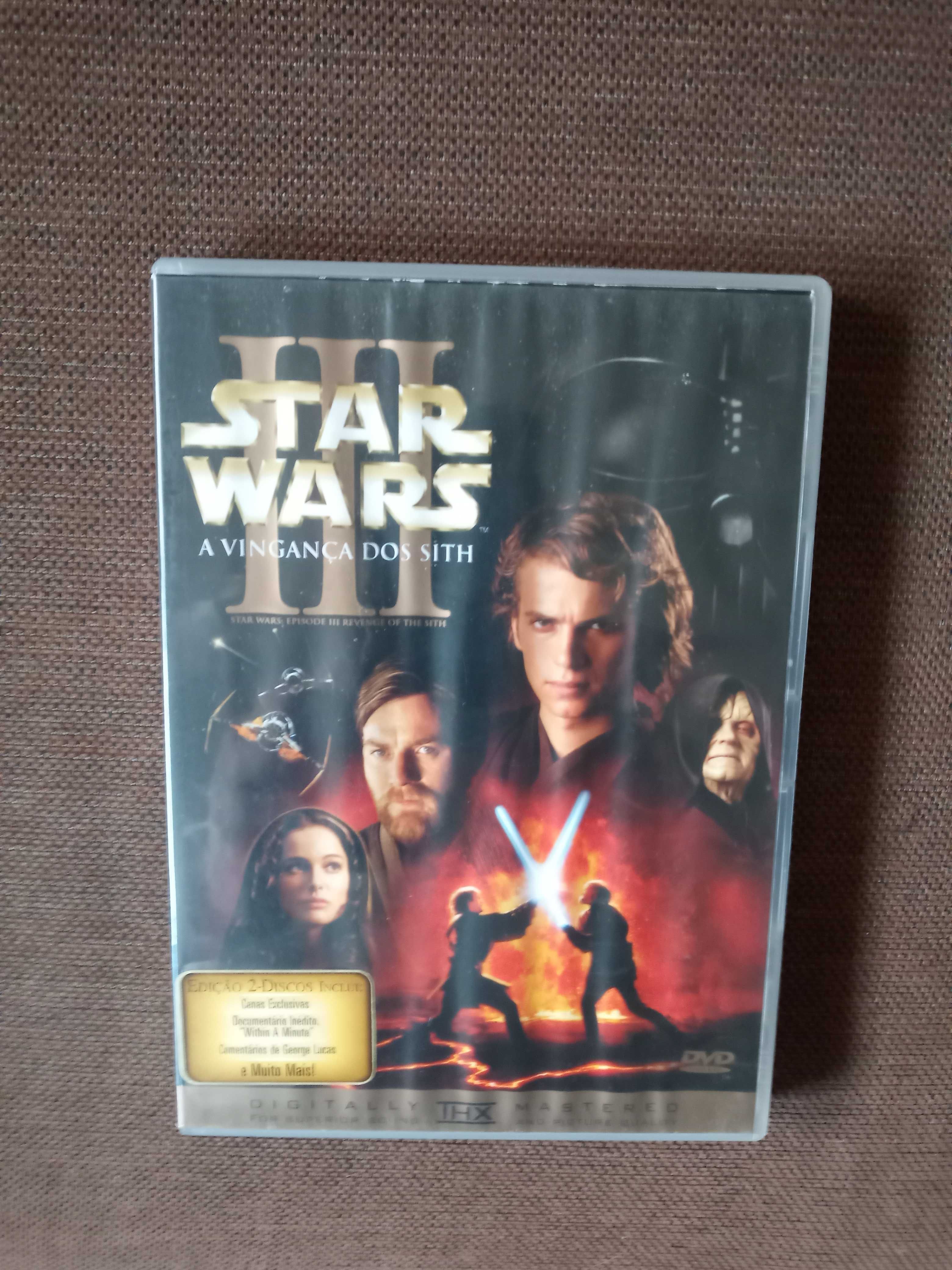 filme dvd original - star wars - 3 - a vingança dos seth