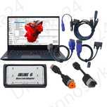 ZESTAW DIAGNOSTYCZNY Cummins Silniki Maszyny Budowlane Komatsu Laptop