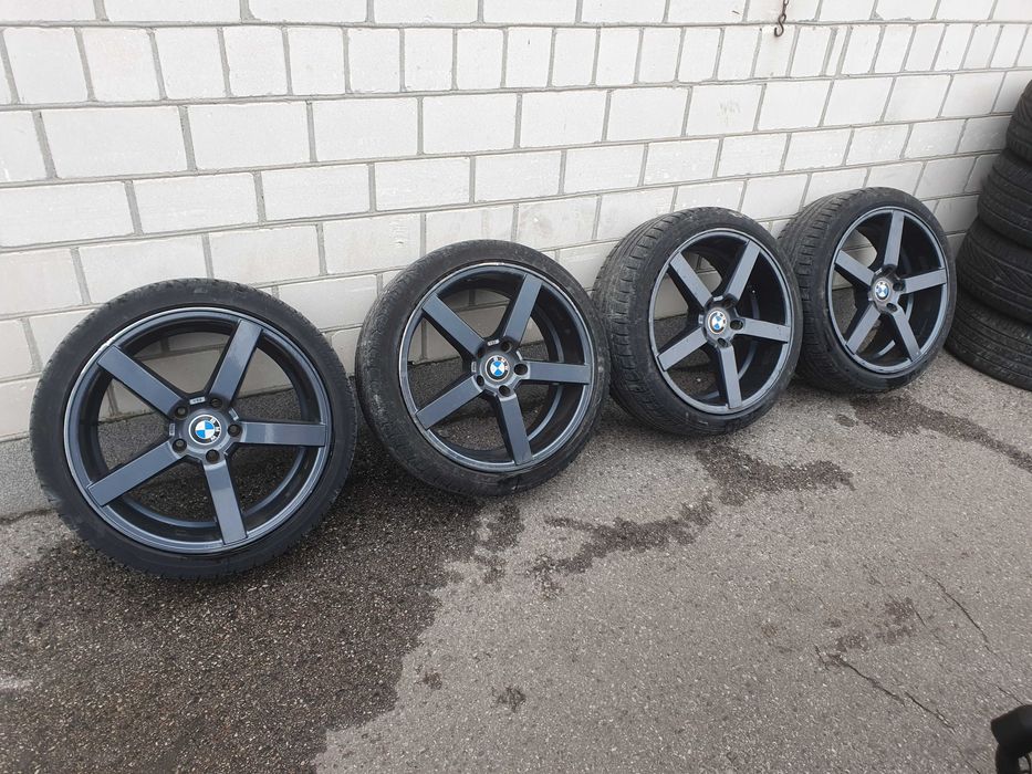 Koła 5x120 BMW Audi 19 cali KBA50591 + opony letnie 225/40/19