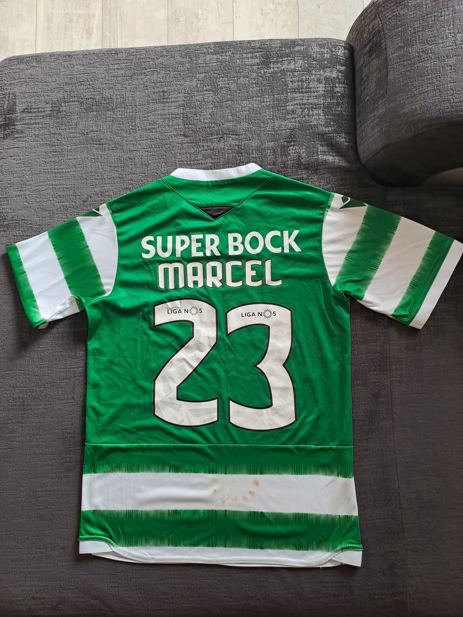 1 x T-Shirt "M" jogador MARCEL 23 do SCP - Sporting Clube de Portugal