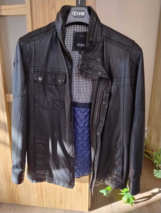 Męska kurtka skórzana Ochnik rozmiar L