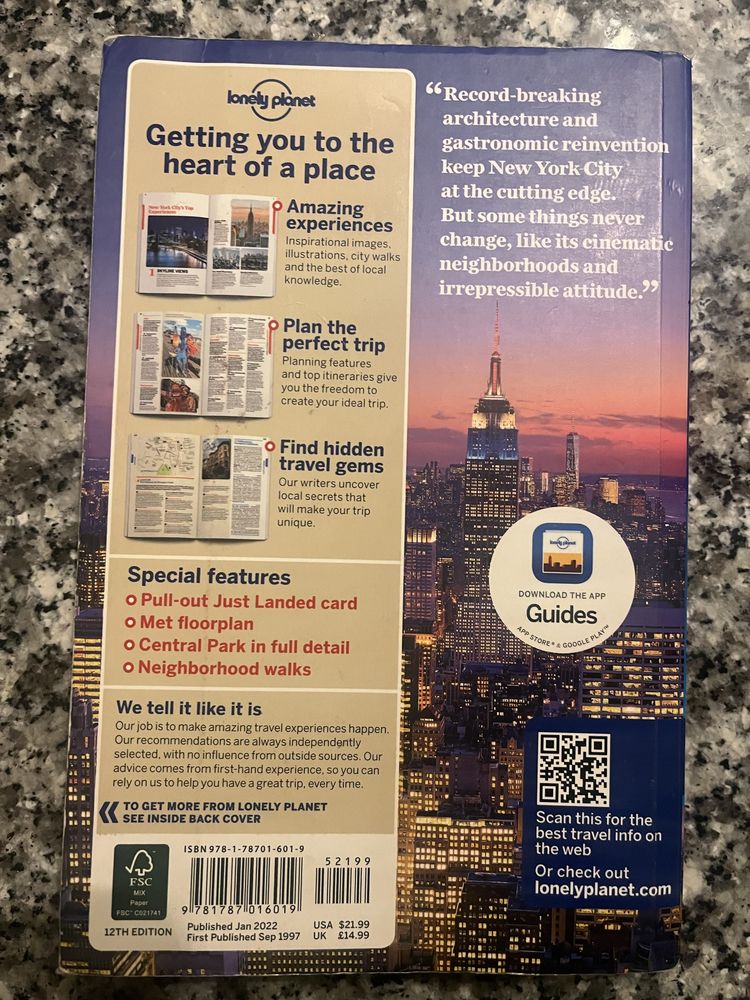 Przewodnik Lonely Planet Nowy Jork New York