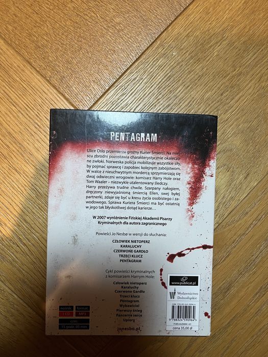 Pentagram Jo Nesbø Harry Hole