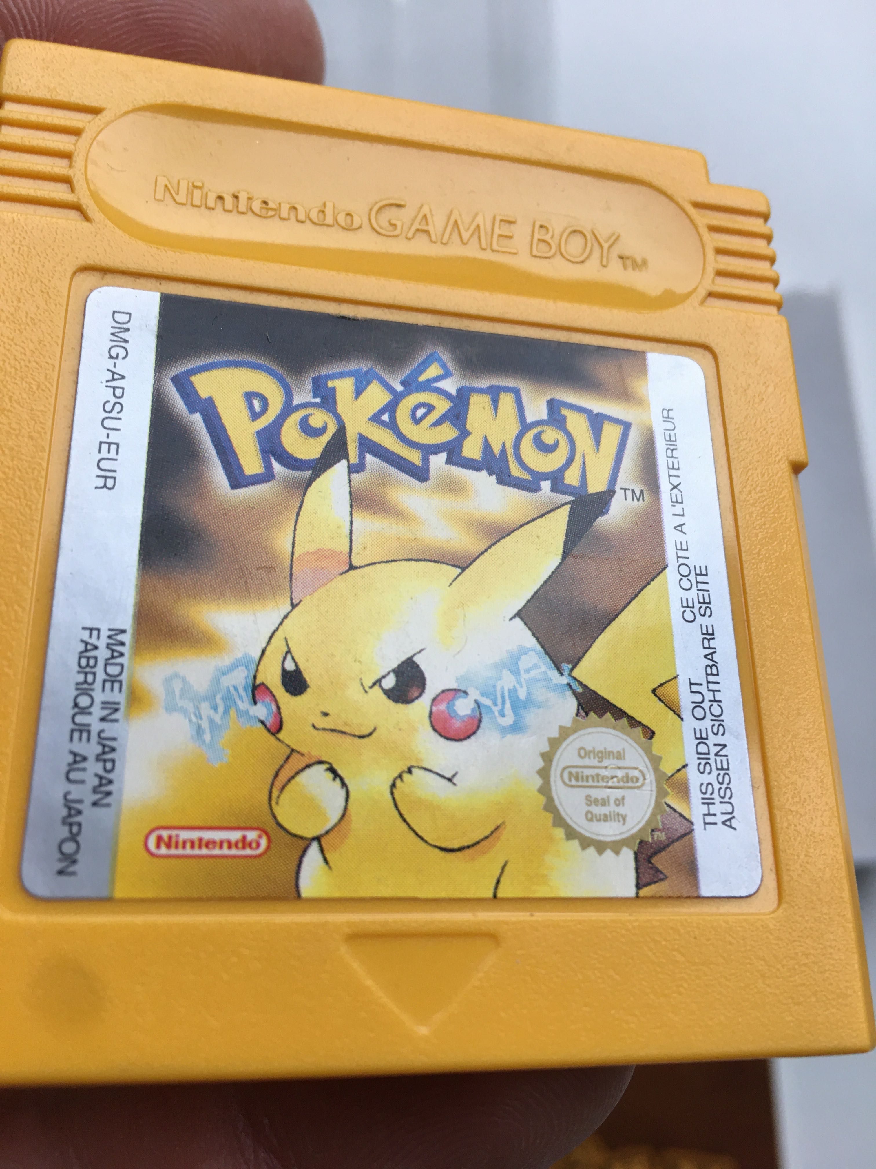 Pokemon żółty Game Boy - orginal Suoer stan Gameboy