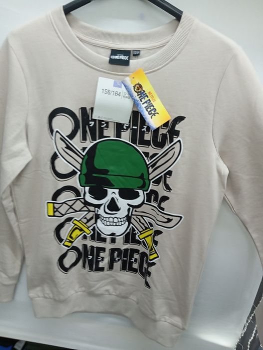 Bluza ONE PIECE Netflix roz 158/164