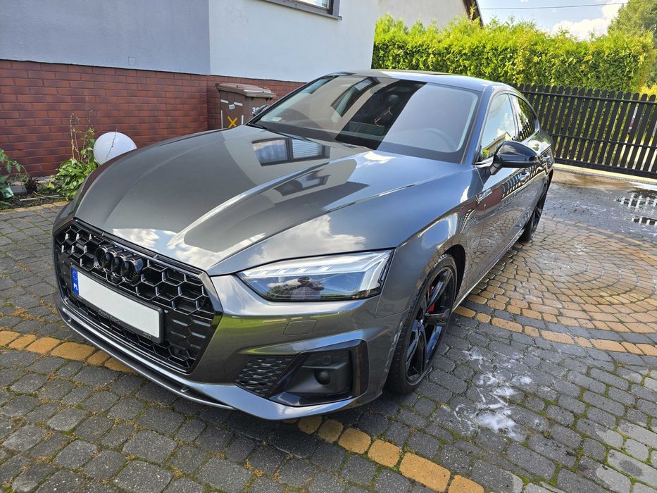 Audi A5 45 TFSI quattro, S line, 2020, 72473 km, bezwypadkowy
