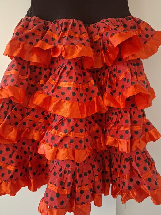 Przebranie strój Hiszpanki tancerki Flamenco 8lat