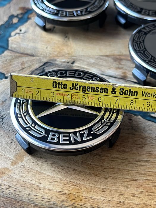 Ковпачки для дисків Mercedes-Benz 75мм.