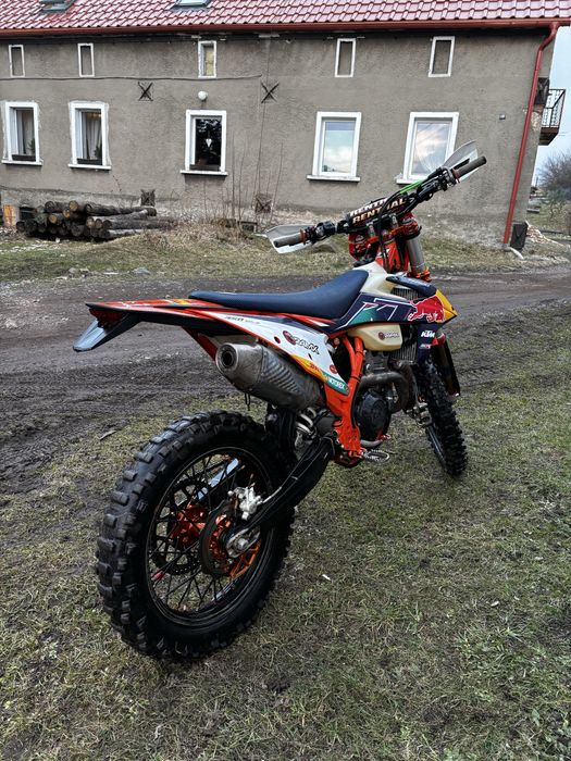 KTM EXCF 250 model 2022