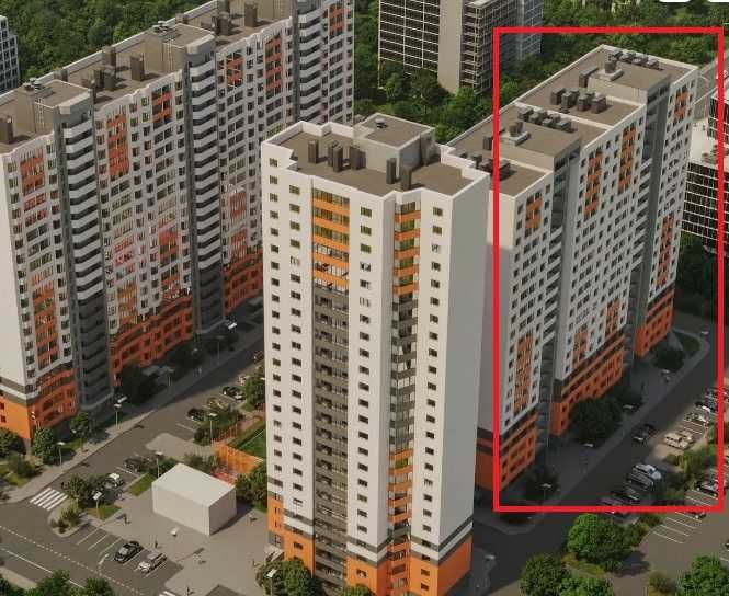 Зданий. ЖК Атлант на Озерній, 10 хв. М.Теремки, низький поверх, без %
