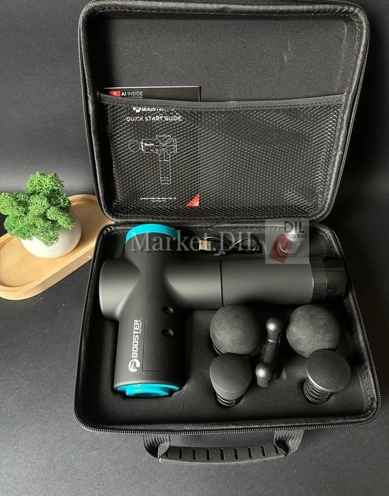 Booster M2 12V ударний масажер .Перкусійний масажер Booster 12V.Type-c