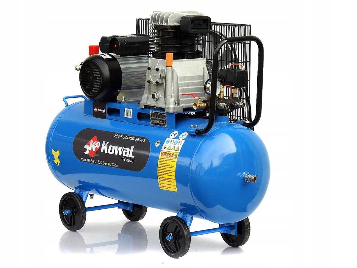 12Bar KOMPRESOR k2 100L olejowy sprężarka olejowa powietrza KowaL 530L