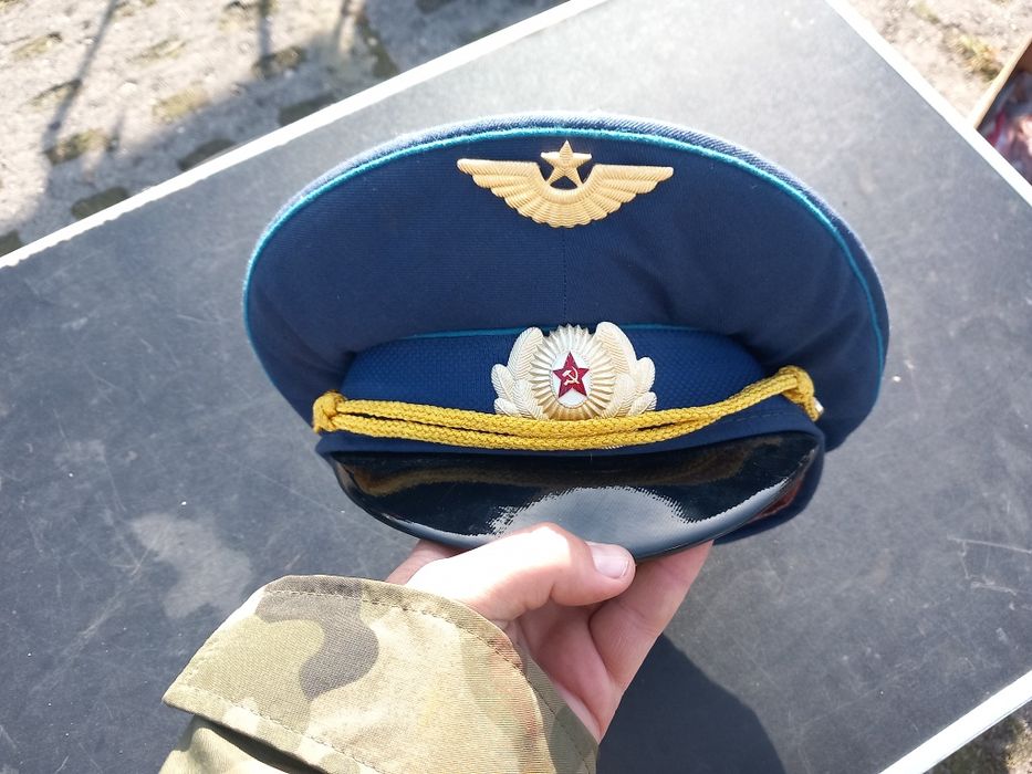 Czapka pilota oficera Sił Powietrznych ZSRR