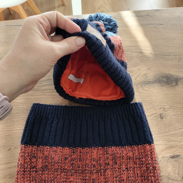 Czapka + komin r. 48/50