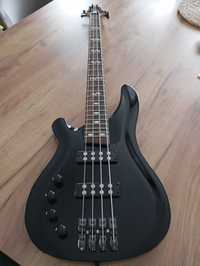 Gitara basowa Harley Benton B-450 BK Czarna, Leworęczna