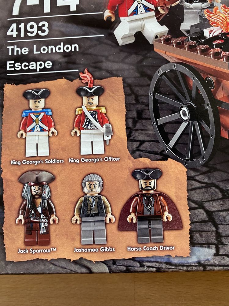 Lego 4193 The Londyn Escape Piraci z Karaibów