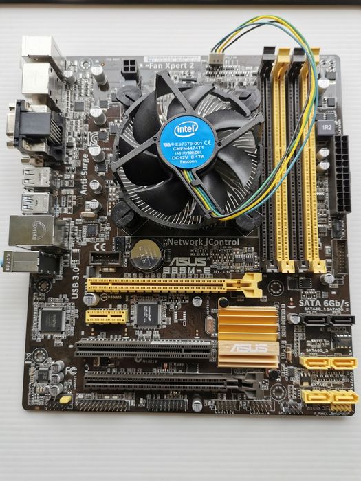 Płyta główna ASUS B85M-E + Procesor i5