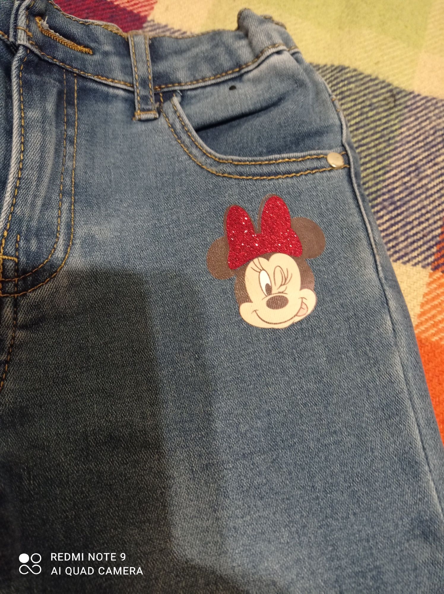 Calça de ganga Minnie 6/7A  com oferta