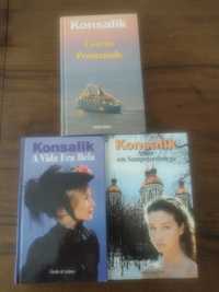 3 livros de Konsalik