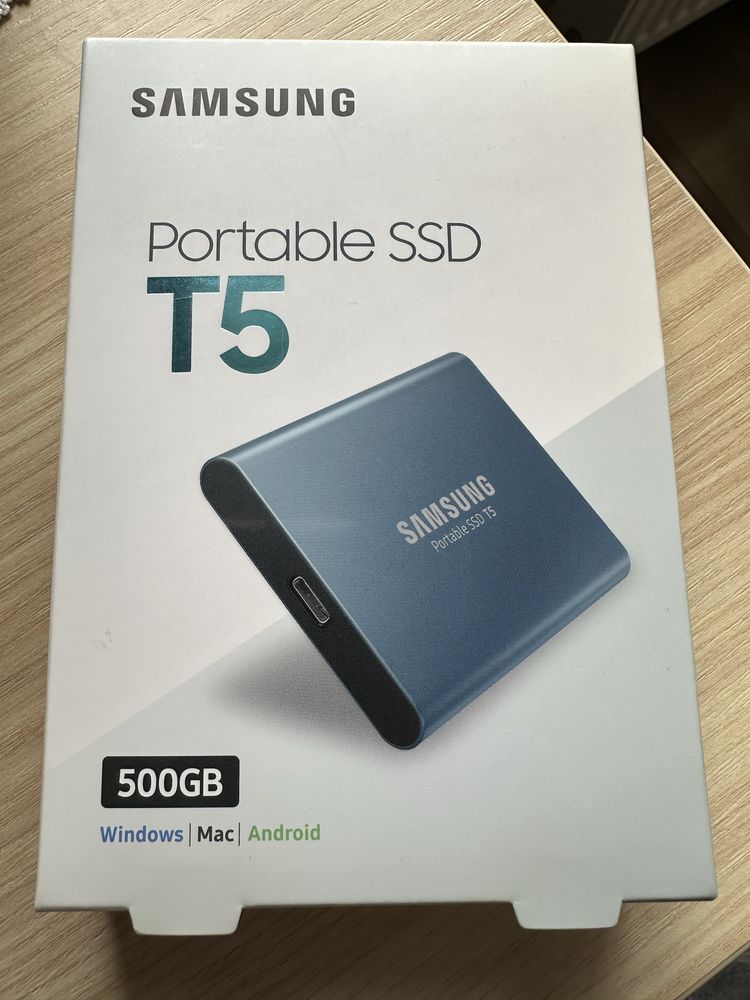 Продам SSD Sumsung Portable T5 500gb