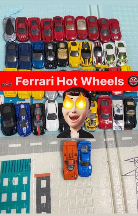 FERRARI Hot Wheels коллекция Mattel хот вилс Феррари