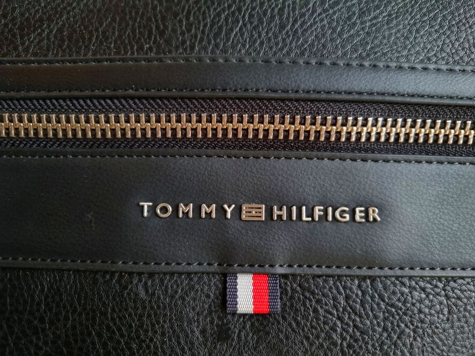 Tommy Hilfiger męska torba na ramię eco skóra