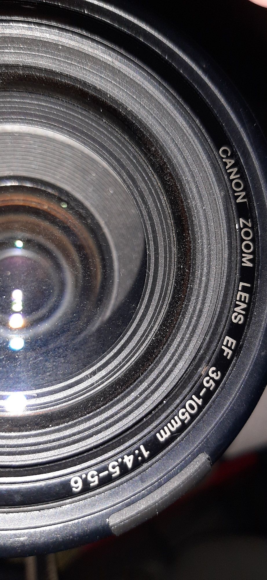 Máquina fotográfica Canon EOS 650+Objectiva+Flash